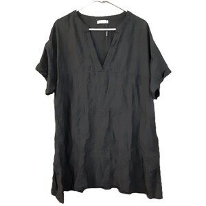 Imagine Woman's Top Size XL, Black, Short Sleeve, Pullover, Easy Care Ships fast